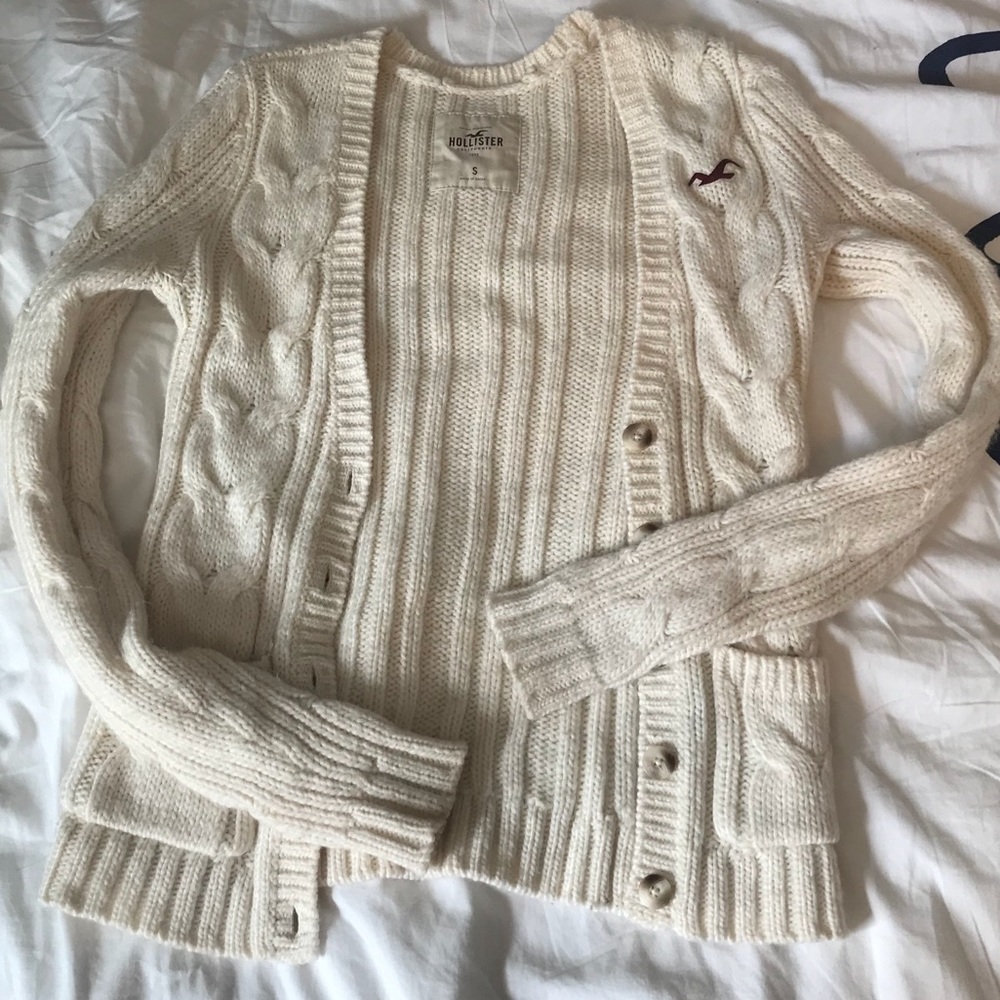 White Cardigan